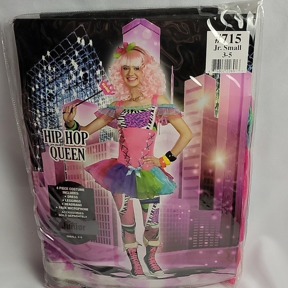 Dreamgirl Retro 80s Halloween Costume S - Picture 2 of 10